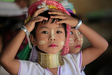 Image showing ASIA THAILAND CHIANG MAI WOMEN LONGNECK