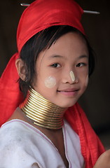 Image showing ASIA THAILAND CHIANG MAI WOMEN LONGNECK