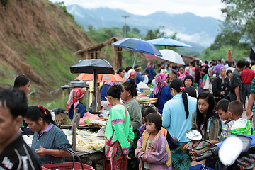 Image showing ASIA THAILAND CHIANG MAI CHIANG DAO MARKET