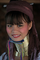 Image showing ASIA THAILAND CHIANG MAI WOMEN LONGNECK