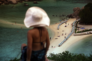 Image showing ASIA THAILAND KO TAO ISLAND KO NANG YUAN