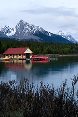 Image showing Maligne lake