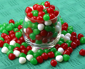 Image showing Christmas candy