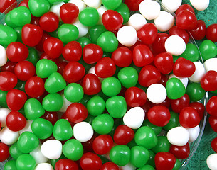 Image showing Christmas candy