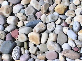 Image showing Beach Stones