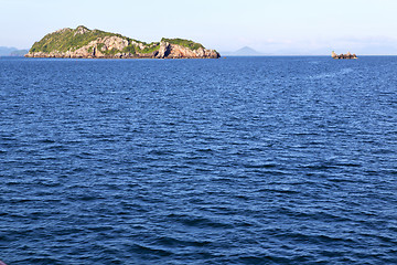 Image showing   asia  myanmar  lomprayah  bay isle   rocks foam  