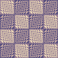 Image showing Abstract geometric background. Seamless wavy pattern.