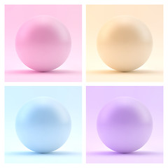 Image showing Sphere. 3d vector template. Abstract illustration.