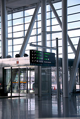 Image showing Airport interior