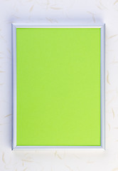 Image showing Silver Frame on white background