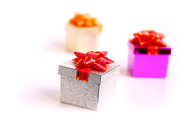 Image showing Gift boxes