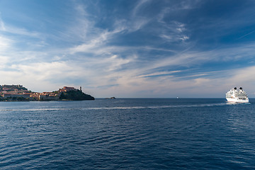 Image showing View of Elba island, Tuscany Italy