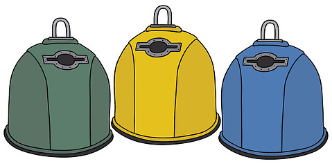 Image showing Recycling containers