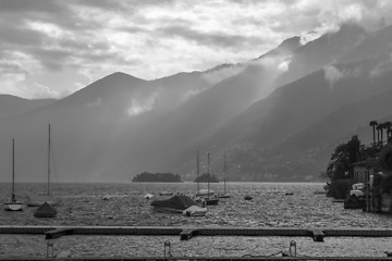 Image showing view of Lago Maggiore