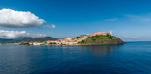 Image showing View of Elba island, Tuscany Italy