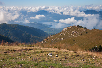 Image showing mountain panorama 