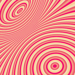 Image showing Abstract swirl background. Pattern with optical illusion. 