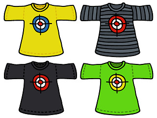 Image showing Color T-shirts