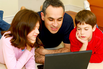 Image showing Family computer
