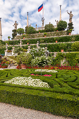 Image showing park on the island of Isola Bella. Italy