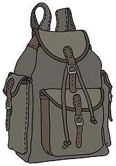 Image showing Classic rucksack