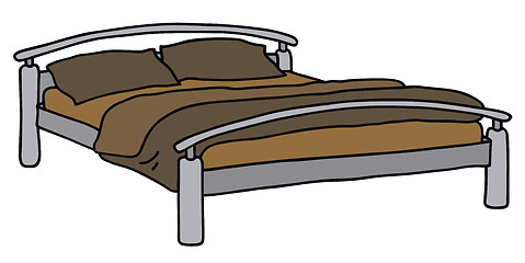 Image showing Big bed