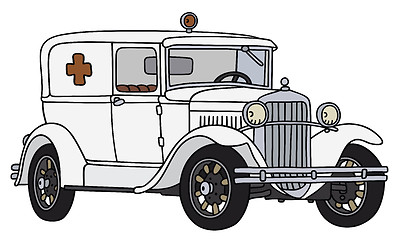 Image showing Vintage ambulance