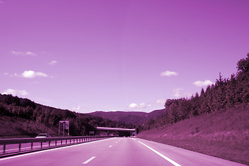 Image showing Empty street