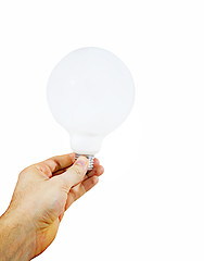 Image showing White bulb