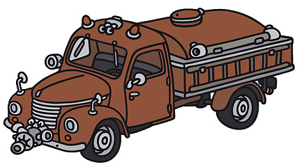 Image showing Classic fire truck