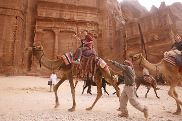 Image showing ASIA MIDDLE EAST JORDAN PETRA