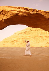 Image showing ASIA MIDDLE EAST JORDAN WADI RUM