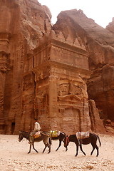 Image showing ASIA MIDDLE EAST JORDAN PETRA