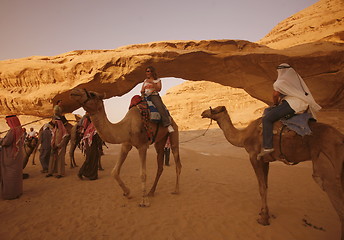 Image showing ASIA MIDDLE EAST JORDAN WADI RUM