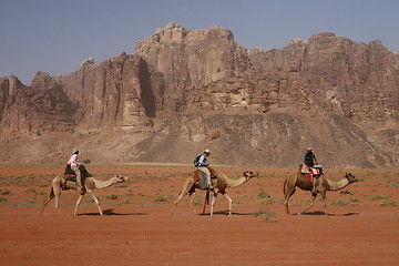 Image showing ASIA MIDDLE EAST JORDAN WADI RUM