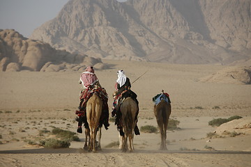 Image showing ASIA MIDDLE EAST JORDAN WADI RUM