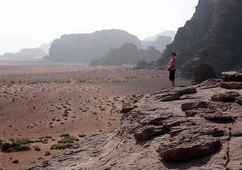 Image showing ASIA MIDDLE EAST JORDAN WADI RUM