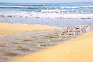 Image showing Ocean shore