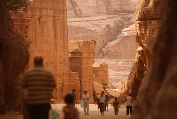 Image showing ASIA MIDDLE EAST JORDAN PETRA