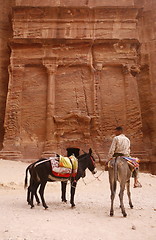 Image showing ASIA MIDDLE EAST JORDAN PETRA