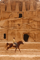 Image showing ASIA MIDDLE EAST JORDAN PETRA