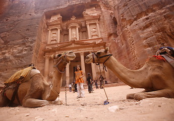 Image showing ASIA MIDDLE EAST JORDAN PETRA