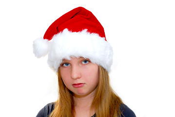 Image showing Chrismas girl