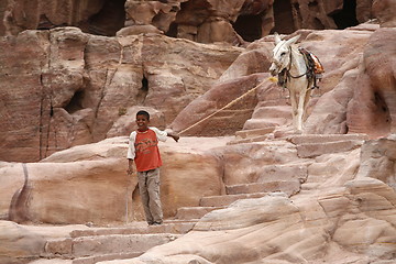 Image showing ASIA MIDDLE EAST JORDAN PETRA