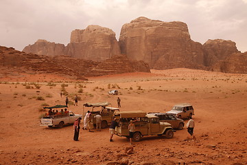 Image showing ASIA MIDDLE EAST JORDAN WADI RUM