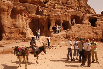 Image showing ASIA MIDDLE EAST JORDAN PETRA