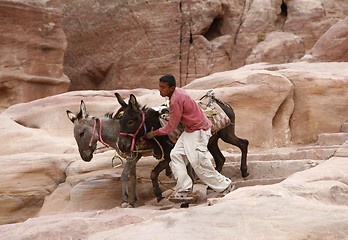 Image showing ASIA MIDDLE EAST JORDAN PETRA