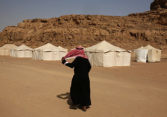 Image showing ASIA MIDDLE EAST JORDAN WADI RUM