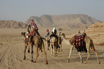 Image showing ASIA MIDDLE EAST JORDAN WADI RUM