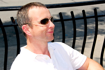 Image showing Man sunglasses